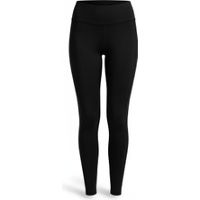 Machi Kadın Siyah Yüksek Bel Tayt ve Içlik Esnek Toparlayıcı Günlük Fitness Yoga Pilates Spor Taytı