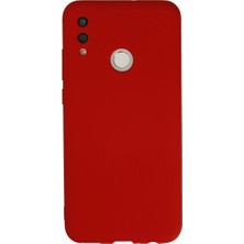 Eco Port Huawei P Smart 2019 Kılıf Nano Içi Kadife Silikon - Kırmızı
