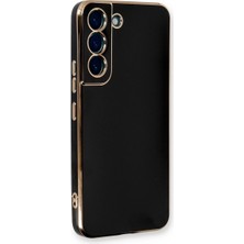 Eco Port Samsung Galaxy S22 Plus Kılıf Volet Silikon - Siyah