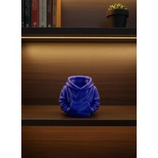 Shopwave Dekoratif Lacivert Hoodie Kalemlik 10X10 cm
