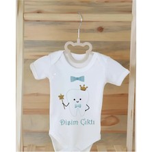 Moda Lime %100 Organik Pamuklu Baskılı Bebek Body