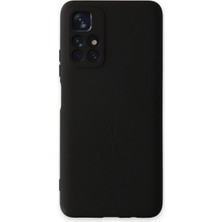 Eco Port Xiaomi Redmi Note 11T Kılıf Nano Içi Kadife Silikon - Siyah