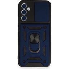 Eco Port Samsung Galaxy A54 5g Kılıf Pars Lens Yüzüklü Silikon - Lacivert