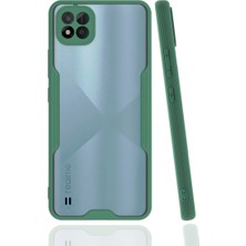 Eco Port Realme C11 2021 Kılıf Platin Silikon - Yeşil
