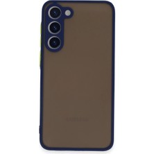 Eco Port Samsung Galaxy S23 Plus Kılıf Montreal Silikon Kapak - Lacivert