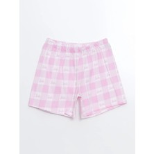 Lc Waikiki Yeni Sezon Beli Lastikli Barbie Baskılı Kız Çocuk Pijama Şort