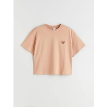 Lc Waikiki Yeni Sezon Bisiklet Yaka Kız Çocuk Pijama Üst