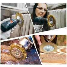 Eco Lounge 6'lı Pimli Tel Fırça Seti - Pas Yağ Kir Boya Yapışkan Çözücü