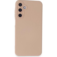 Eco Port Samsung Galaxy A25 5g Kılıf Nano Içi Kadife Silikon - Pudra