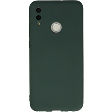 Eco Port Huawei P Smart 2019 Kılıf Nano Içi Kadife Silikon - Koyu Yeşil