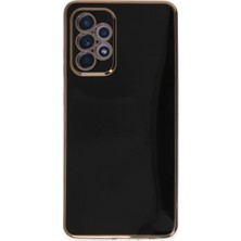 Eco Port Samsung Galaxy A52 Kılıf Volet Silikon - Siyah