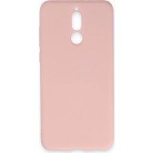 Eco Port Huawei Mate 10 Lite Kılıf Nano Içi Kadife Silikon - Pudra