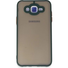Eco Port Samsung Galaxy J7 Kılıf Montreal Silikon Kapak - Yeşil