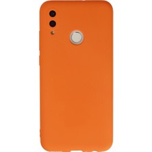 Eco Port Huawei P Smart 2019 Kılıf Nano Içi Kadife Silikon - Turuncu
