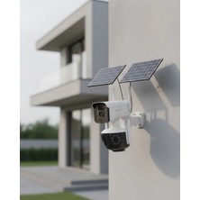 Bilfold Çoklu Lensli 9mp Solar Ip Kamera Uzaktan Izleme ve Alarm Bildirimli