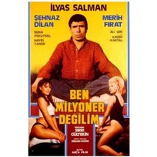 Fanatik Kitap 1986 Yılına Ait Ben Milyoner Değilim Renkli DVD İlyas Salman Oyunculuğunda