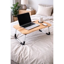 Hodbehod Yatak Koltuk Üstü Laptop Masası - Ceviz