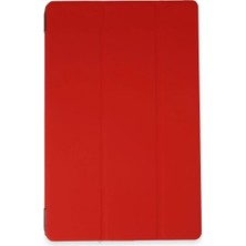 Eco Port Ipad Pro 13 (2024) Kılıf Tablet Smart Kılıf - Kırmızı