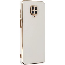 Eco Port Xiaomi Redmi Note 9 Pro Kılıf Volet Silikon - Beyaz