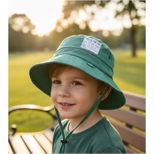 Aware Time Kitti Fötr Şapka 4-8 Yaş Erkek Çocuklar İçin Nefes Alabilir Yazlık Tasarım