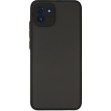 Eco Port Samsung Galaxy A03 Kılıf Montreal Silikon Kapak - Siyah