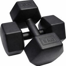 AYAZ SPORT 5 Kg X 2 Adet Toplam 10 Kg New Dambıl Seti, Dumbell Set