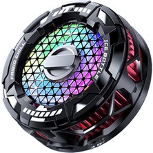 Eco Port FS02 15W Rgb Radyatör Telefon Soğutucu Fan - Siyah
