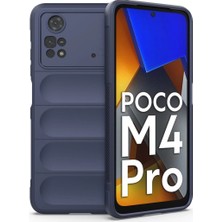 Eco Port Xiaomi Poco M4 Pro 4g Kılıf Optimum Silikon - Lacivert