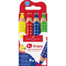 Faber-Castell Grippy  Boya Kalemi, 4'lü