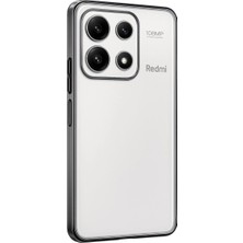 Eco Port Xiaomi Poco X6 Pro Kılıf Razer Lensli Silikon - Gümüş