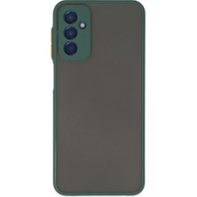 Eco Port Samsung Galaxy M13 Kılıf Montreal Silikon Kapak - Yeşil