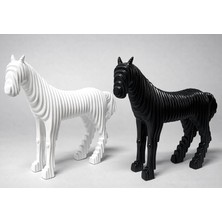 Dekofon 28X27 cm Özel Tasarım Polyester At Figürü