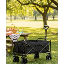Arthurs Katlanabilir Eşya Taşıma Arabası Kamp Plaj ve Bahçe Kullanımına Uygun