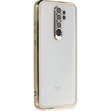 Eco Port Xiaomi Redmi Note 8 Pro Kılıf Razer Lensli Silikon - Gold