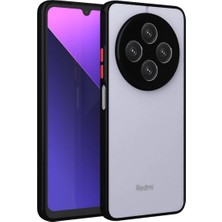 Eco Port Xiaomi Redmi 14C Kılıf Montreal Silikon Kapak - Siyah