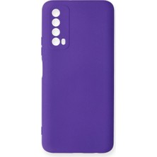 Eco Port Huawei P Smart 2021 Kılıf Nano Içi Kadife Silikon - Mor