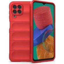 Eco Port Samsung Galaxy M33 Kılıf Optimum Silikon - Kırmızı