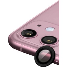 Eco Port Iphone 11 Raze Metal Kamera Lens - Siyah