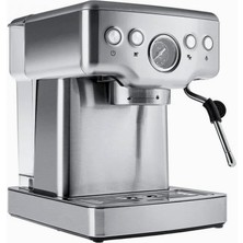 Delixa Coffee Art 1353 Süt Köpürtücülü, 20 Bar Basınçlı, Espresso, Latte, Cappuccino, Americano Makinesi, 1