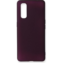 Eco Port Oppo Find X2 Kılıf First Silikon - Mürdüm