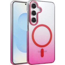 Eco Port Samsung Galaxy S23 Fe Glossy Magsafe Kapak - Pembe