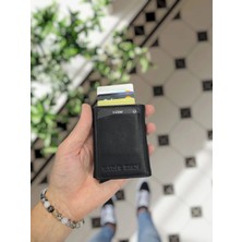 Visso Leather Visso 684 Hakiki Deri Kağıt Para Bölmeli Mekanizmalı Kartlık Cüzdan Çanta Kişiye Özel Ürün