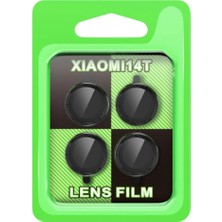 Eco Port Xiaomi Mi 14T Raze Metal Kamera Lens - Siyah