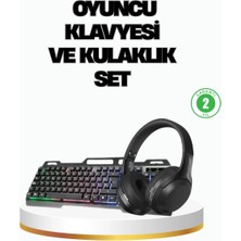 Shopwave HN01 Kulaklık + PG-8018 Oyuncu Klavyesi Set