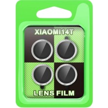 Eco Port Xiaomi Mi 14T Raze Metal Kamera Lens - Gümüş