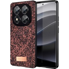 Eco Port Onegif Xiaomi Redmi Note 14 Pro 5g Bright Simli Kapak - Derin Mor