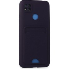 Eco Port Xiaomi Redmi 9c Kılıf Kelvin Kartvizitli Silikon - Derin Mor
