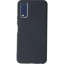 Eco Port Vivo Y11S Kılıf Nano Içi Kadife Silikon - Gri