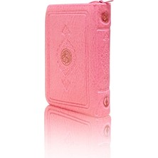 Getittir Cep Boy Kur'an-I Kerim (Pembe Renk, Kılıflı, Mühürlü)