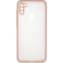 Eco Port Samsung Galaxy A11 Kılıf Montreal Silikon Kapak - Pembe